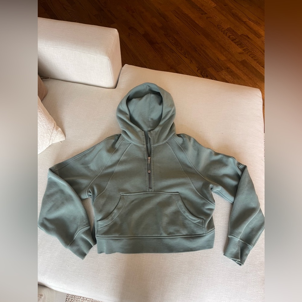lululemon scuba oversized half-zip hoodie